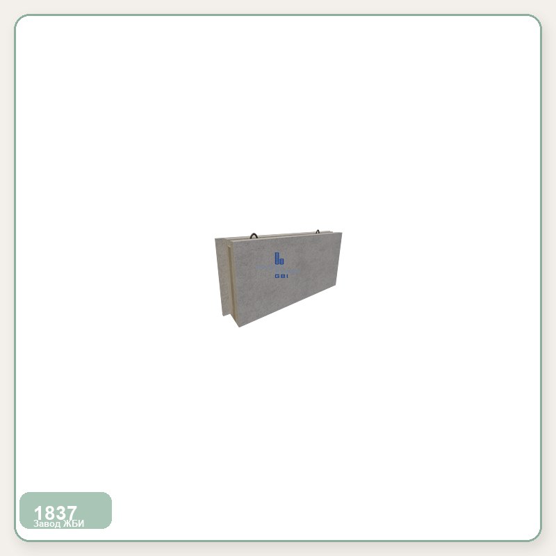 Панель стеновая трехслойная НУТ 1-9